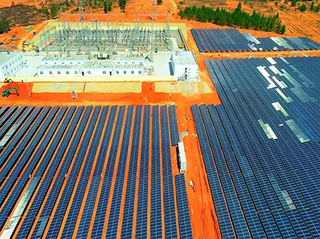 Vietnam Hongfeng 355MW Ground Photovoltaic Mounting Project